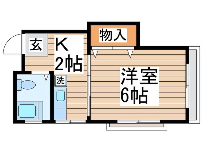 石橋ビルの物件間取画像
