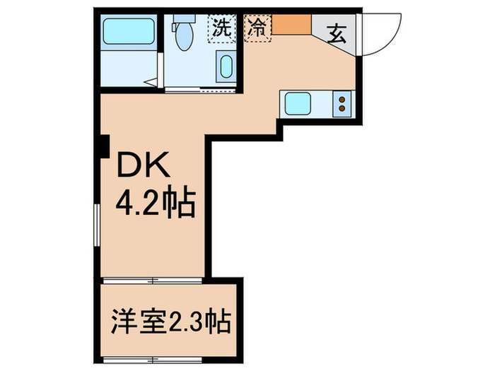 アピチェ田園調布の物件間取画像