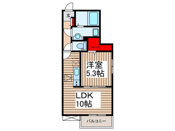 ベルメゾンイーストの物件間取画像