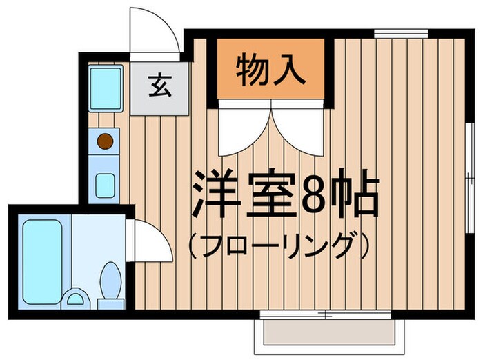 クレセントⅡの物件間取画像