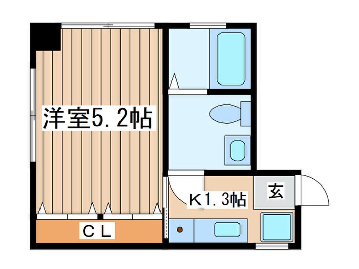 ソウミ湘南ビルの物件間取画像