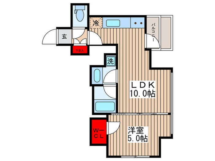 ディームス大手町ノースの物件間取画像