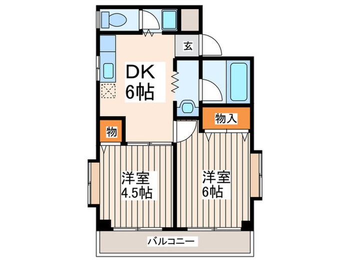 リーベ氷川台の物件間取画像