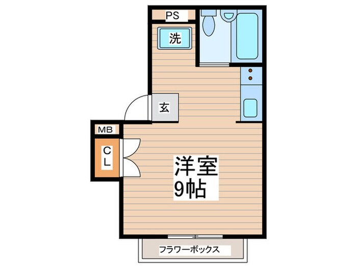 カーサいづみの物件間取画像