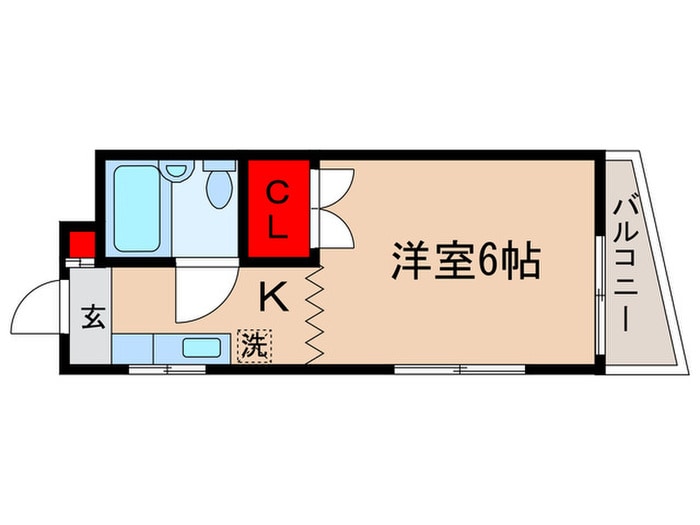 クライコ－ポの物件間取画像