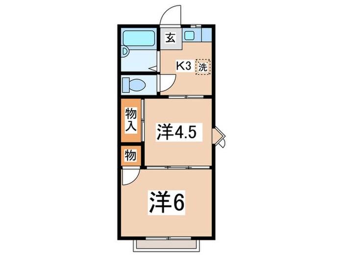 物件間取画像