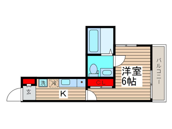 グランディール柏の物件間取画像