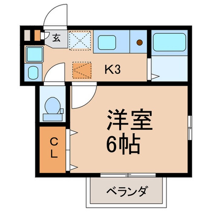 エスポアの物件間取画像