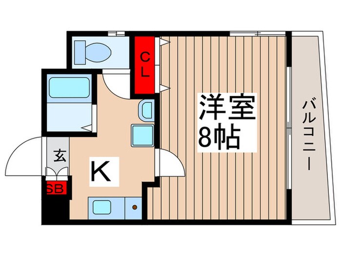 東林ビルの物件間取画像
