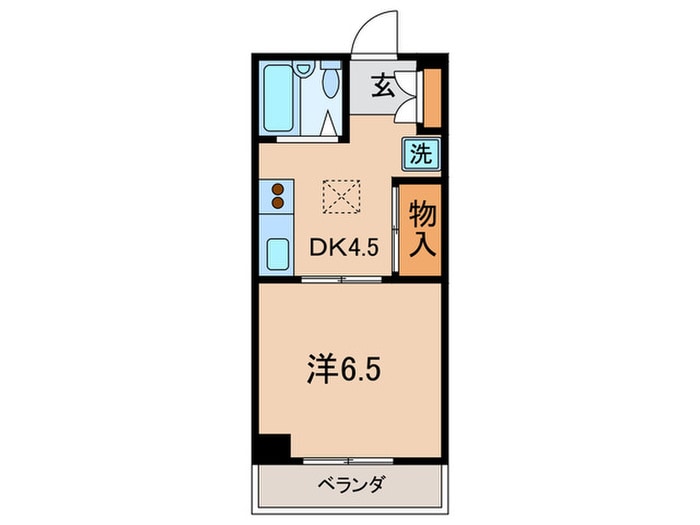 レピド－ル自由ヶ丘（１０３）の物件間取画像