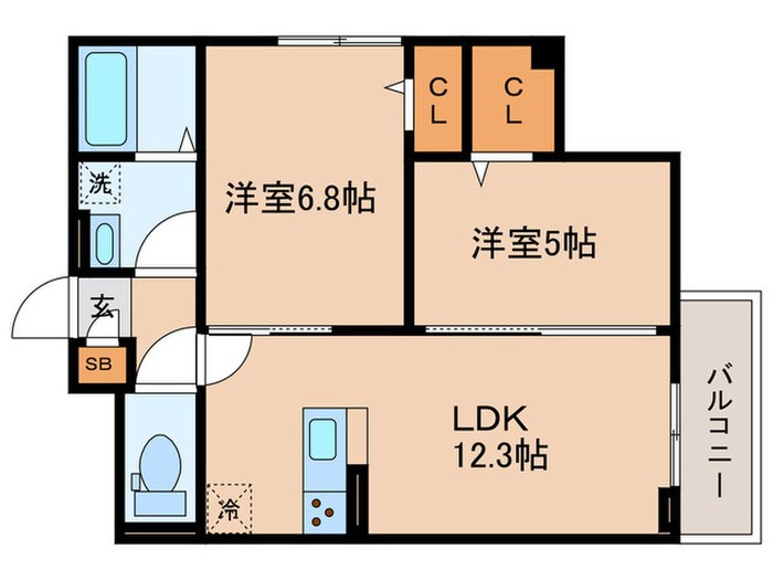 グレイス練馬春日の物件間取画像