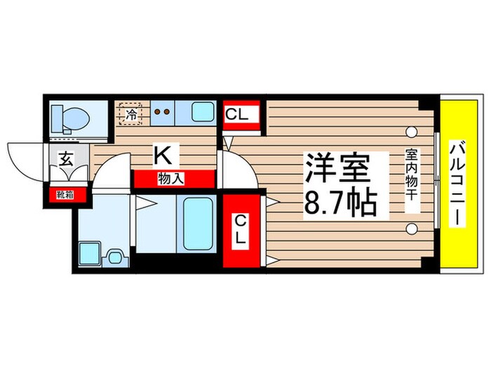 LE-CIEL MKの物件間取画像