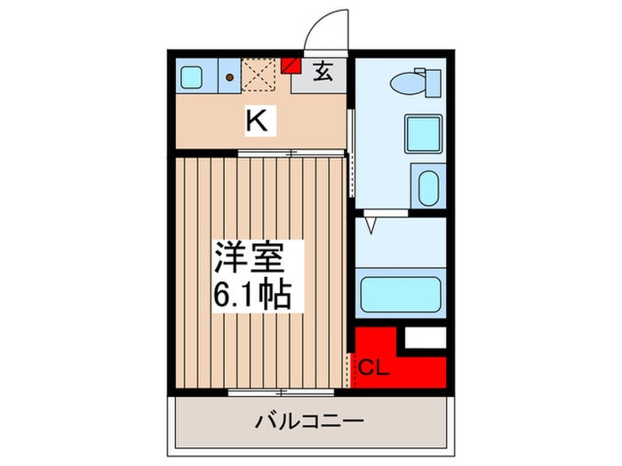 グランヴィラ七里の物件間取画像