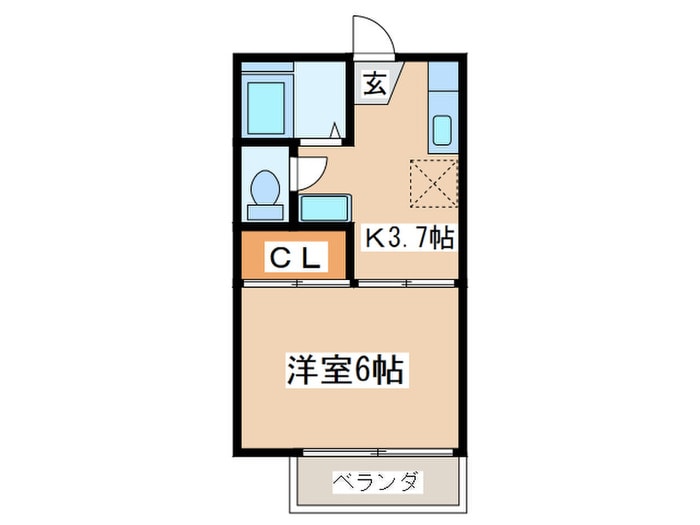 ファミ－ユ成瀬の物件間取画像