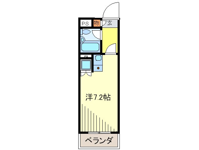 ソシエ落合の物件間取画像