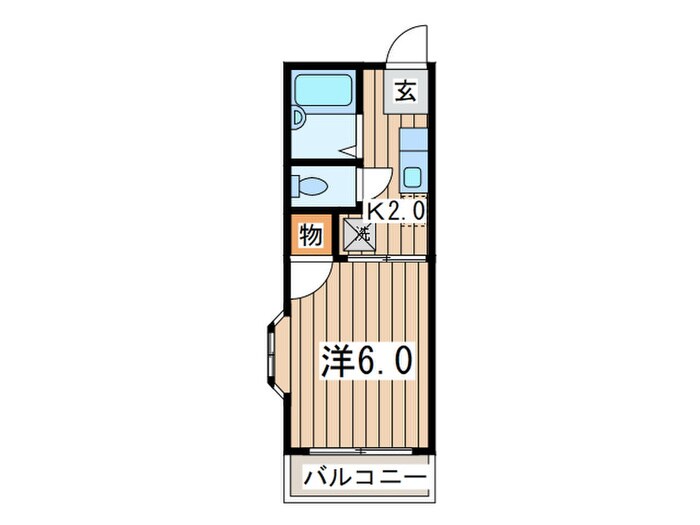 フラッツ横浜の物件間取画像