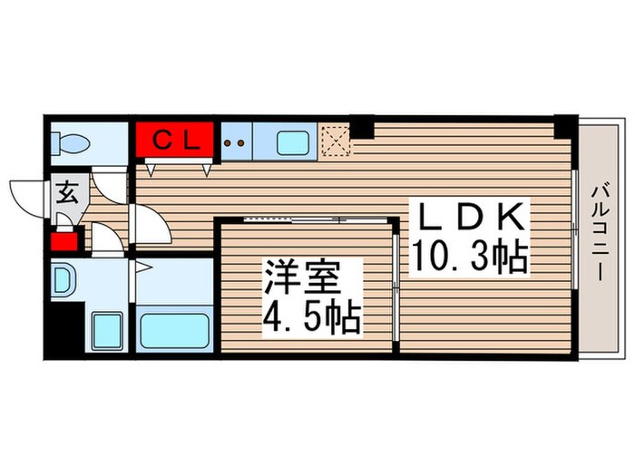 Ｒｅｇｕｌｕｓ幕張の物件間取画像