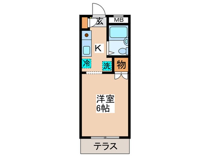 クレッセント宮前の物件間取画像