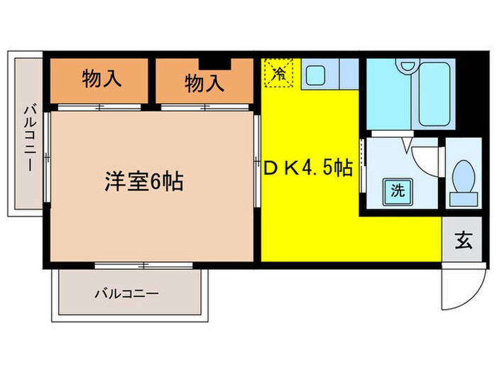 ハウゼ井上の物件間取画像