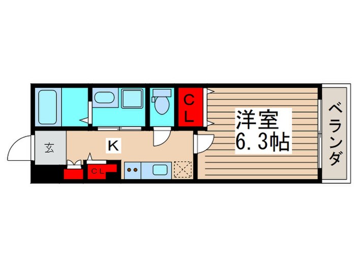 S-FORT船橋海神の物件間取画像