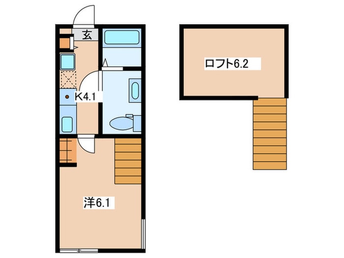 ビアンネートルの物件間取画像