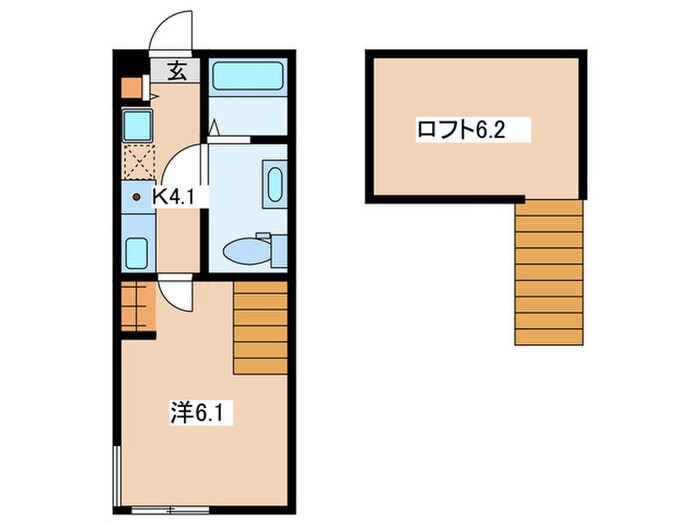 ビアンネートルの物件間取画像