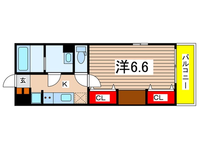 ガーデンアステリア西千葉の物件間取画像