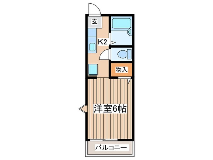 ムーミンハウスの物件間取画像
