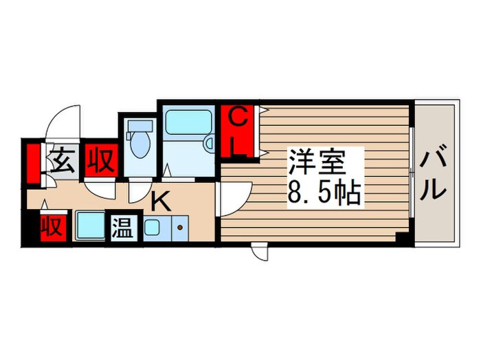 ラグ－ナ綾瀬の物件間取画像