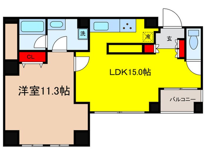 TKB高尾稲荷の物件間取画像