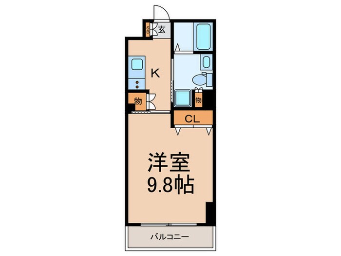 ｽﾃｰｼﾞﾌｧｰｽﾄ常盤台の物件間取画像