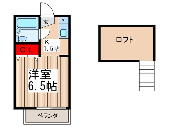 物件間取画像