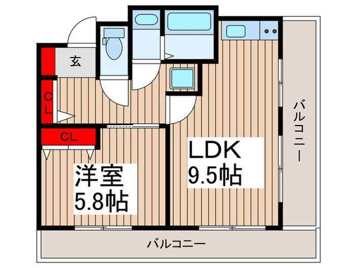 伊藤ハイツの物件間取画像
