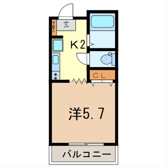 メゾンヒル狭山の物件間取画像