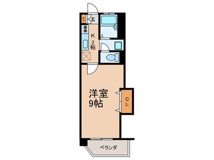 ワコ－第３マンションの物件間取画像