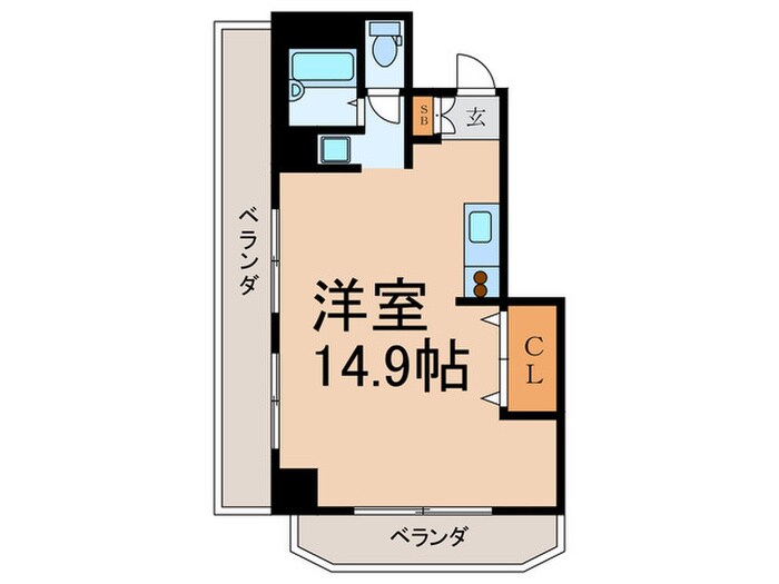 ワコ－第３マンションの物件間取画像