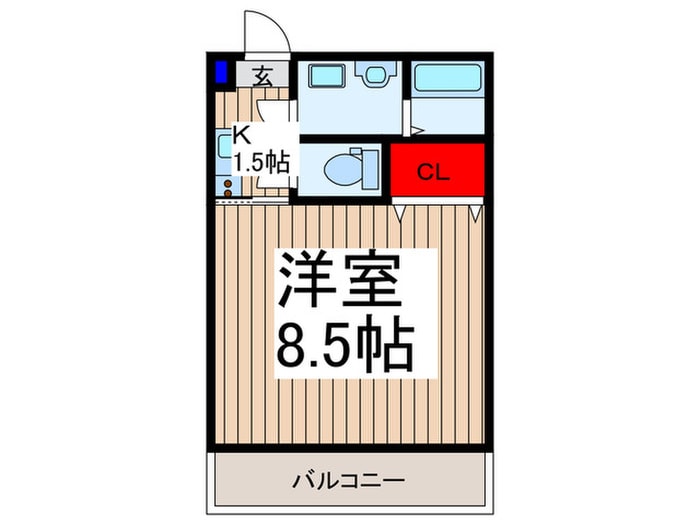 仮）アース所沢の物件間取画像