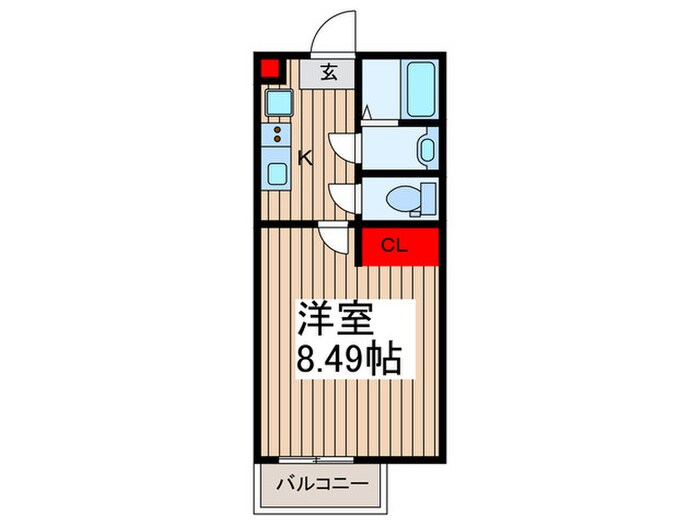 カインドネス蕨の物件間取画像