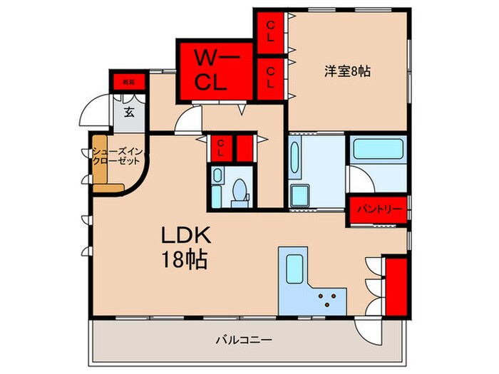 リブリ櫻泉学園の物件間取画像