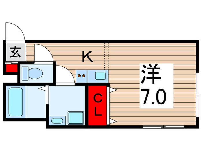 ネモフィラ青井の物件間取画像