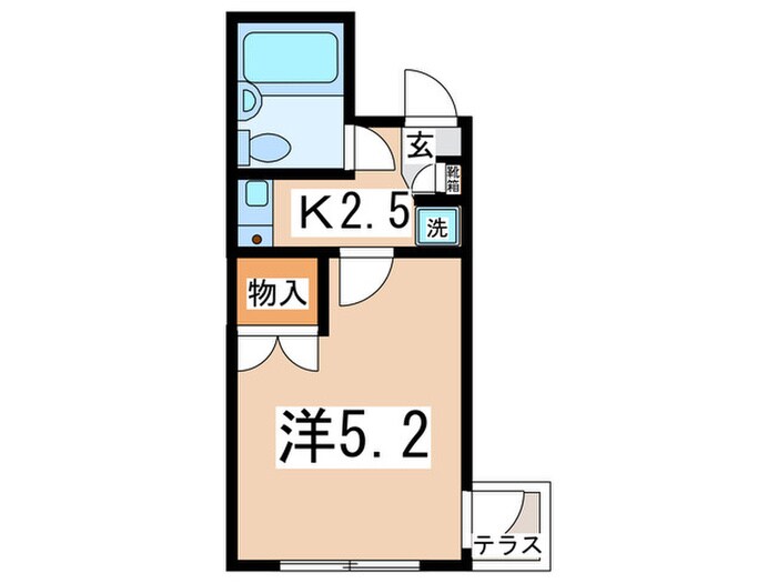 プラザマリーナ相模原の物件間取画像