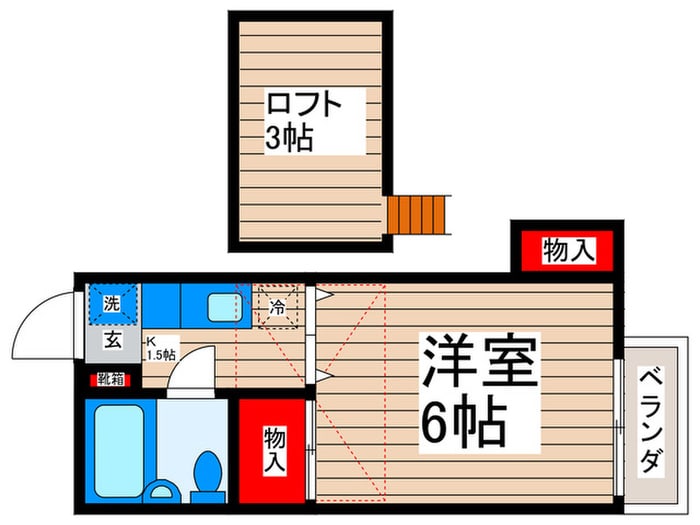 コ－ポ　ＥＮＪＵの物件間取画像