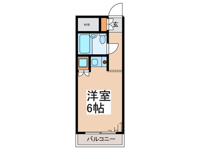 ダイアパレス淵野辺Ⅲ（505）の物件間取画像