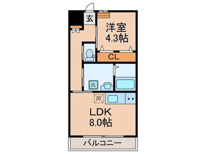 物件間取画像