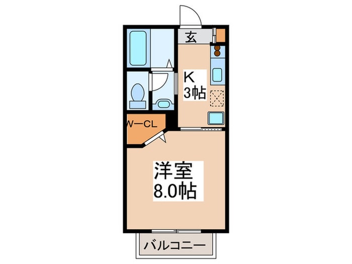 エム・フラットの物件間取画像