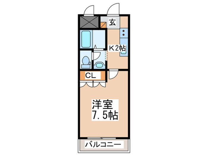 ディア・リリーの物件間取画像