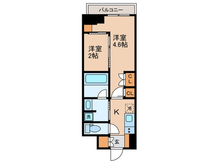 ACP Residence 亀戸の物件間取画像