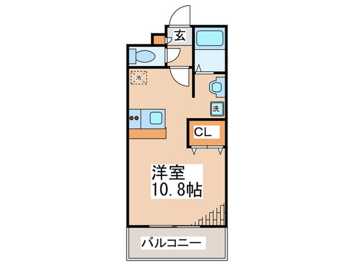 ブルックスソレイユの物件間取画像