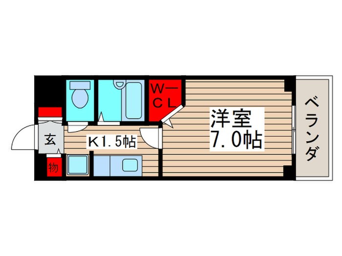 ヴィラ・ロクロ－の物件間取画像