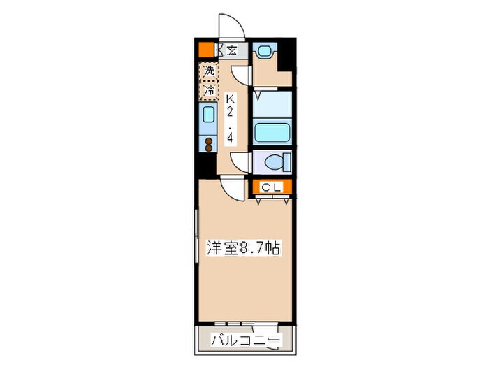 ア－ス向ヶ丘の物件間取画像